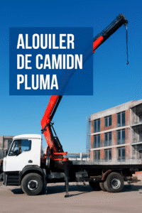 Alquiler de camión pluma