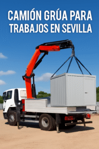 camión grúa para trabajos en Sevilla