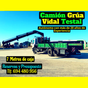 alquiler camion grua sin conductor